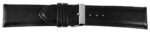 Echtleder-Uhrenarmband, schwarz, 12 mm~24 mm - Image 10