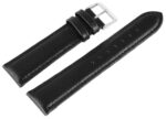 Echtleder-Uhrenarmband, schwarz, 12 mm~24 mm - Image 5