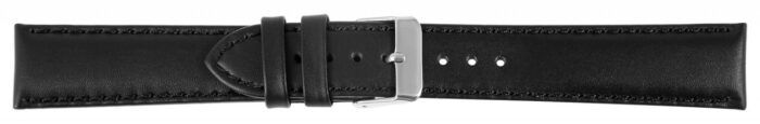 Echtleder-Uhrenarmband, schwarz, 18 mm - 24 mm - Image 8