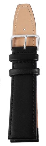 Echtleder-Uhrenarmband, schwarz, 18 mm - 24 mm - Image 12