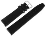 Echtleder-Uhrenarmband, schwarz, 18 mm - 24 mm - Image 2