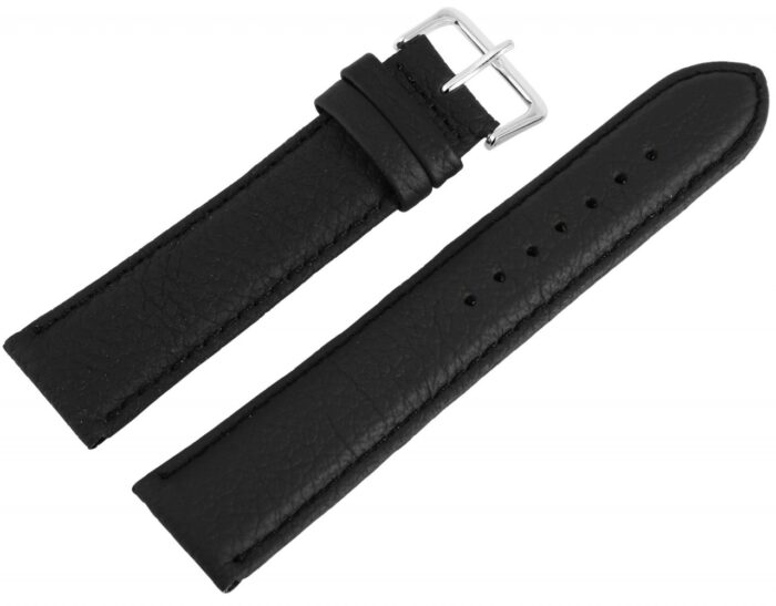 Echtleder-Uhrenarmbänder, schwarz, VE 10, 18 mm - 24 mm - Image 6