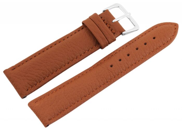 Echtleder-Uhrenarmband, braun, VE 10, 20 mm / 24 mm - Image 2