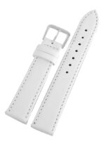 Echtleder-Uhrenarmbänder, weiß, VE 10, 12 mm / 18 mm - Image 7