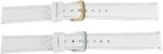 Echtleder-Uhrenarmbänder, weiß, VE 10, 12 mm / 18 mm - Image 4