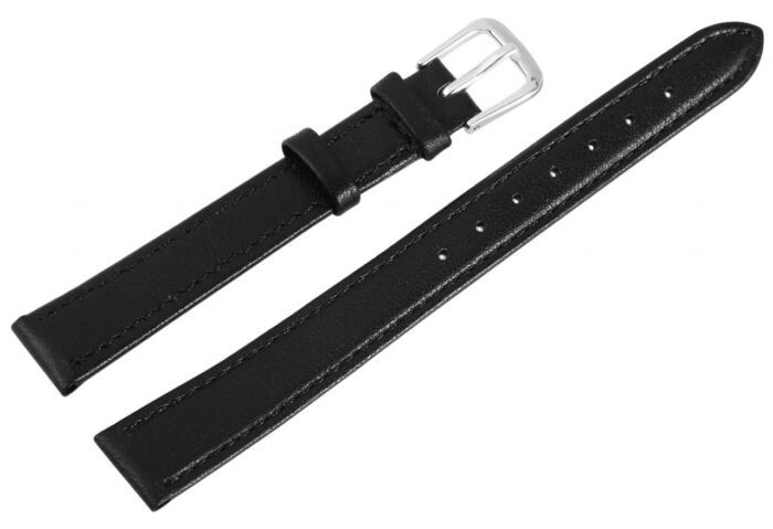 Echtleder-Uhrenarmband, schwarz, VE 12, 12 mm - 24 mm - Image 2