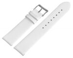 Echtleder-Uhrenarmband, nahtlos, weiß, 12 mm - 20 mm - Image 2