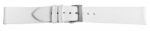 Echtleder-Uhrenarmband, nahtlos, weiß, 12 mm - 20 mm - Image 4