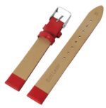 Echtleder-Uhrenarmband, nahtlos, rot, 12 mm - 20 mm - Image 7