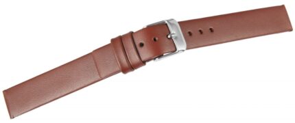 Echtleder-Uhrenarmband, braun, 14 mm - 22 mm