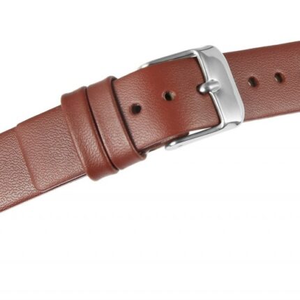 Echtleder-Uhrenarmband, braun, 14 mm - 22 mm