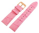 Echtleder-Uhrenarmband, rosa, 20 mm - Image 2