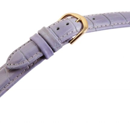 Echtleder-Uhrenarmbänder, lila, VE 12, 18 mm