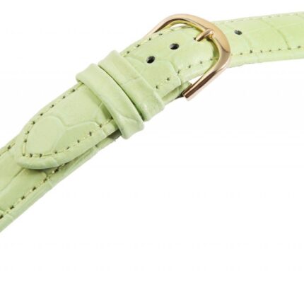 Echtleder-Uhrenarmband, hellgrün, VE 12, 18 mm