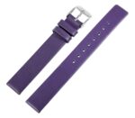 Echtleder-Uhrenarmband, nahtlos, lila, 14 - 22 mm - Image 2