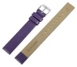 Echtleder-Uhrenarmband, nahtlos, lila, 14 - 22 mm - Image 3