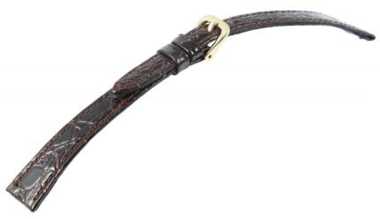 Lederimitatband braun