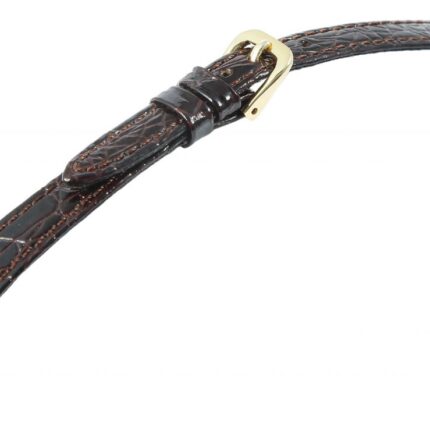 Lederimitatband braun
