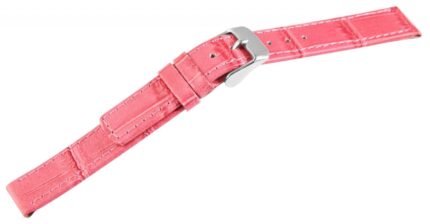 Echtlederband in pink, 12 - 20 mm