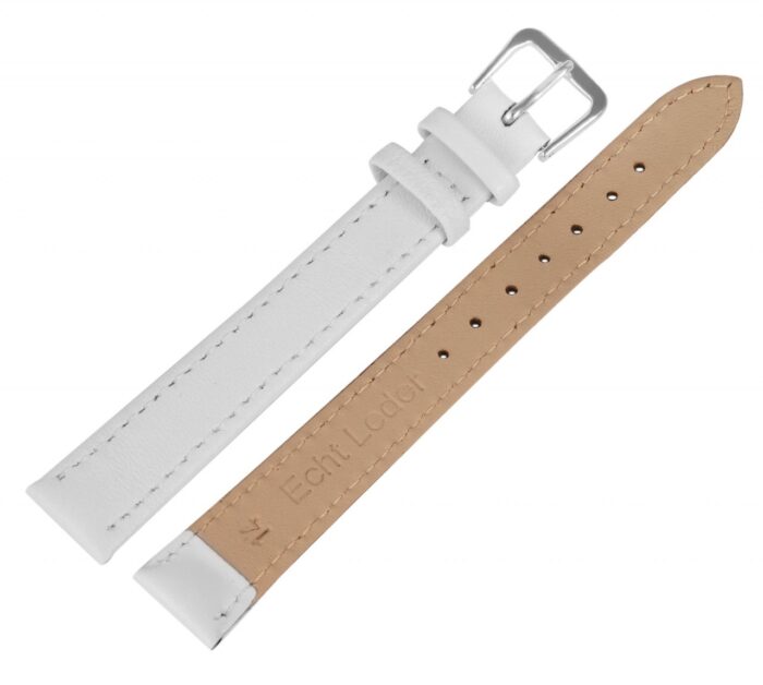 Echtleder-Uhrenarmbandset, XXL, VE 6, weiß, 10 - 24 mm - Image 3