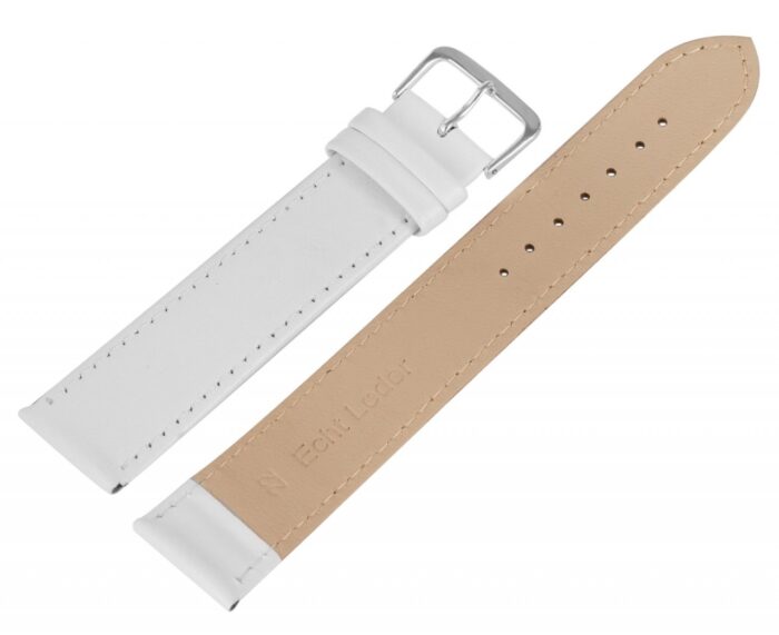 Echtleder-Uhrenarmbandset, XXL, VE 6, weiß, 10 - 24 mm - Image 7
