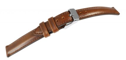 Echtleder Uhrenarmband, braun, 12 - 22 mm