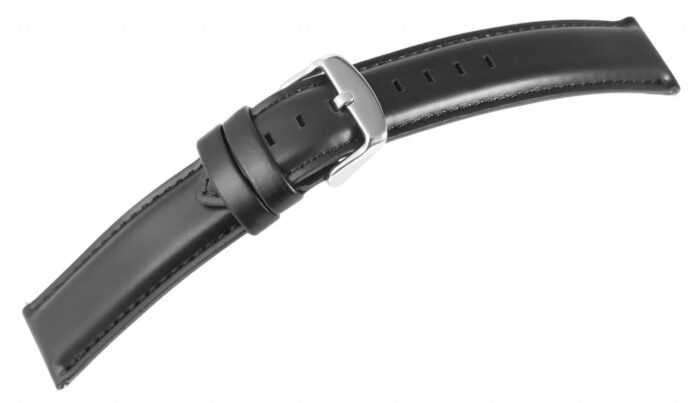 Echtleder Uhrenarmband, schwarz, 12 - 22 mm - Image 5
