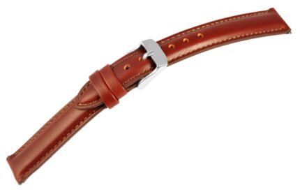Echtleder Uhrenarmband, rot, 12 - 22 mm