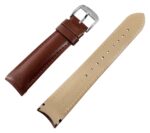 Echtleder Uhrenarmband, gepolstert, genäht, braun, 20 & 22 mm - Image 3