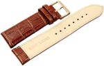 Hochwertiges AKZENT Lederband in braun, 20 - 24 mm - Image 5