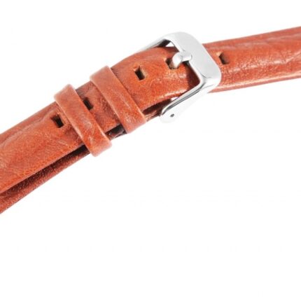 Hochwertiges Echt-Lederband, Tan/ Braun 18 mm / 20 mm