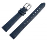 Echtleder-Uhrenarmband, dunkelblau, 10 mm - 24 mm - Image 2