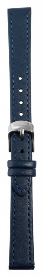 Echtleder-Uhrenarmband, dunkelblau, 10 mm - 24 mm - Image 4