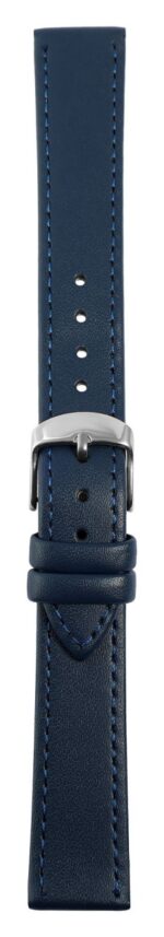 Echtleder-Uhrenarmband, dunkelblau, 10 mm - 24 mm - Image 8
