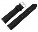 Echtleder Uhrenarmband, schwarz - Image 2