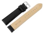 Echtleder Uhrenarmband, schwarz - Image 3