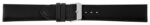 Echtleder Uhrenarmband, schwarz - Image 4