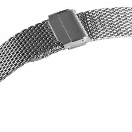 Milanese-Uhrenarmband, silberfarben, 18 mm - 24 mm