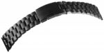 Edelstahl-Uhrenarmband, schwarz, 18 mm - 26 mm - Image 3