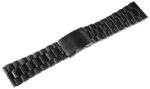 Edelstahl-Uhrenarmband, schwarz, 18 mm - 26 mm - Image 4