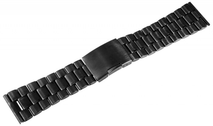 Edelstahl-Uhrenarmband, schwarz, 18 mm - 26 mm - Image 4