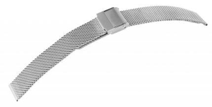 Milanese-Uhrenarmband, silberfarben, 10 mm - 24 mm