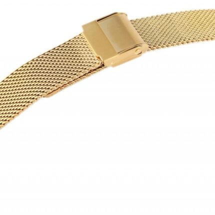 Milanese-Uhrenarmband, goldfarben, 10 mm - 24 mm
