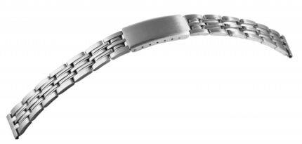 Edelstahl-Uhrenarmbänder, silberfarben, VE 12, 14 mm / 16 mm
