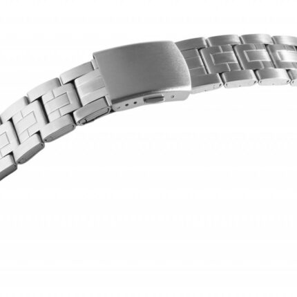 Edelstahl-Uhrenarmband, silberfarben, 18 mm - 22 mm