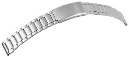 Edelstahl-Uhrenarmband, silberfarben, VE 12, 16 mm