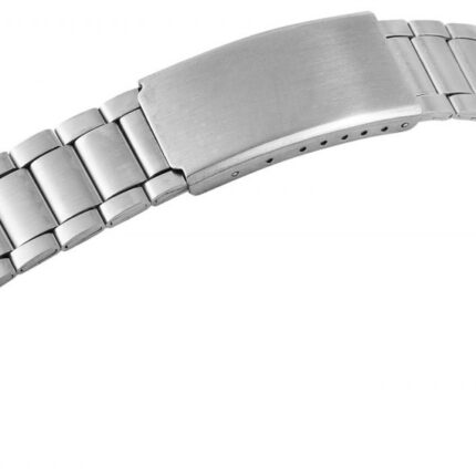 Edelstahl-Uhrenarmband, silberfarben, VE 12, 16 mm