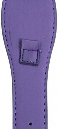 Lederimitation-Uhrenarmband, lila, 10 mm