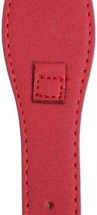 Lederimitation-Uhrenarmband, pink, 10 mm