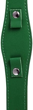 Lederimitations-Uhrenarmband, grün, 10 mm